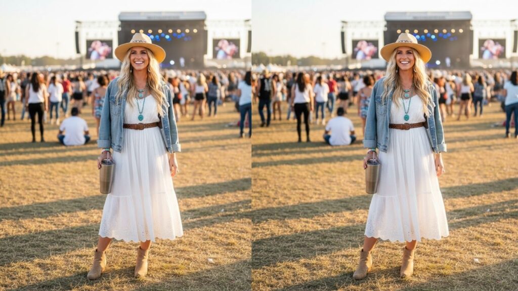 15 Outdoor Country Concert Outfit Ideas
