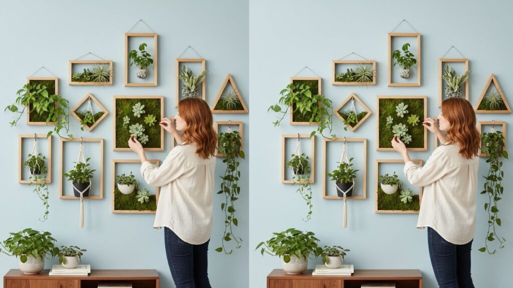 15 Plant Frame Wall Decor Ideas
