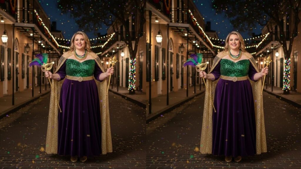 15 Plus Size Mardi Gras Outfits