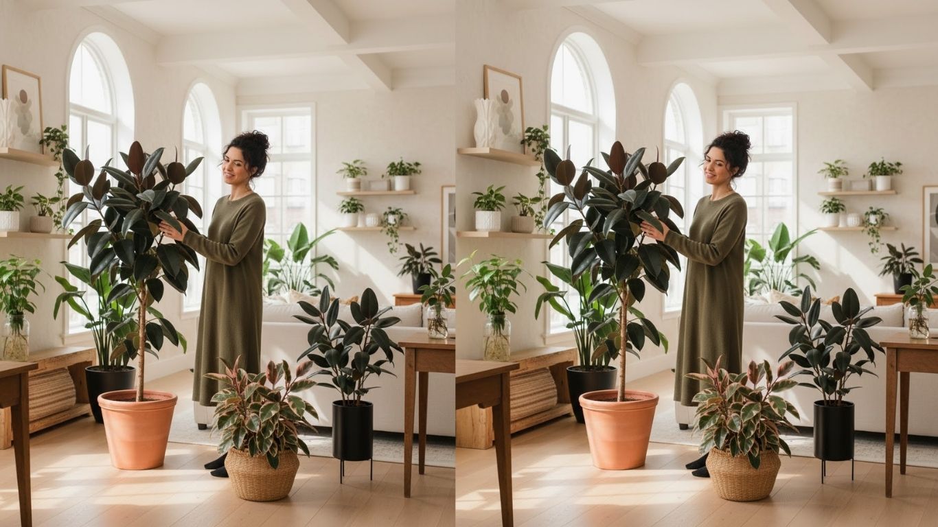 15 Rubber Plant Indoor Decor Ideas for Stylish Homes
