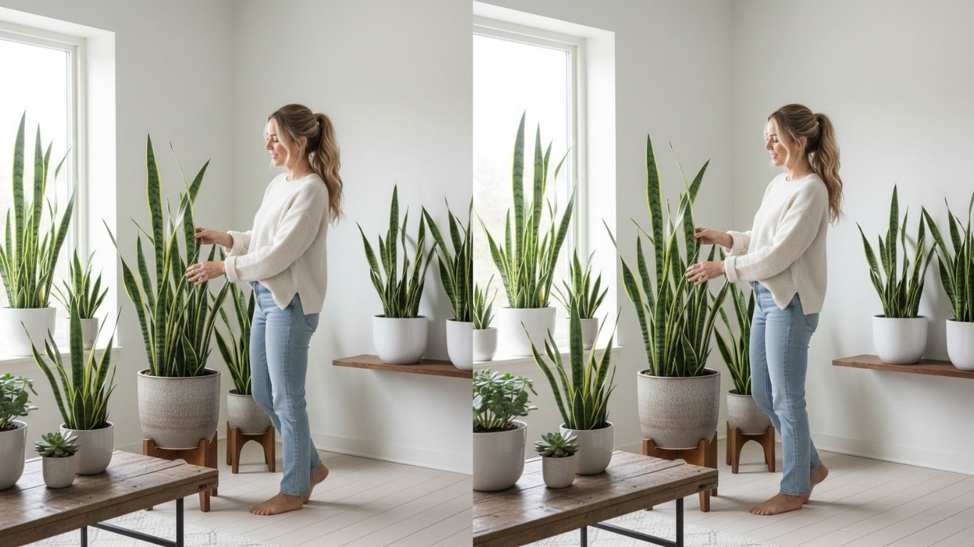 15 Snake Plant Decor Ideas to Elevate Your Home Style