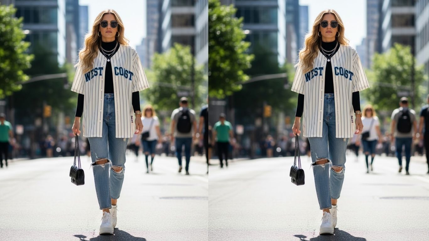 15 Stylish Baseball Jersey Outfit Ideas for Trendy Everyday Looks
