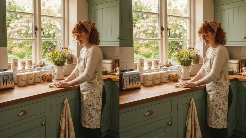 15 Vintage Kitchen Counter Decor Ideas