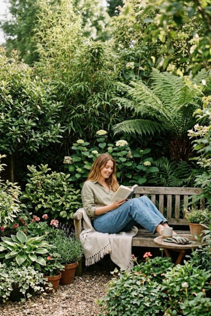 15. Create a Plant-Focused Seating Area