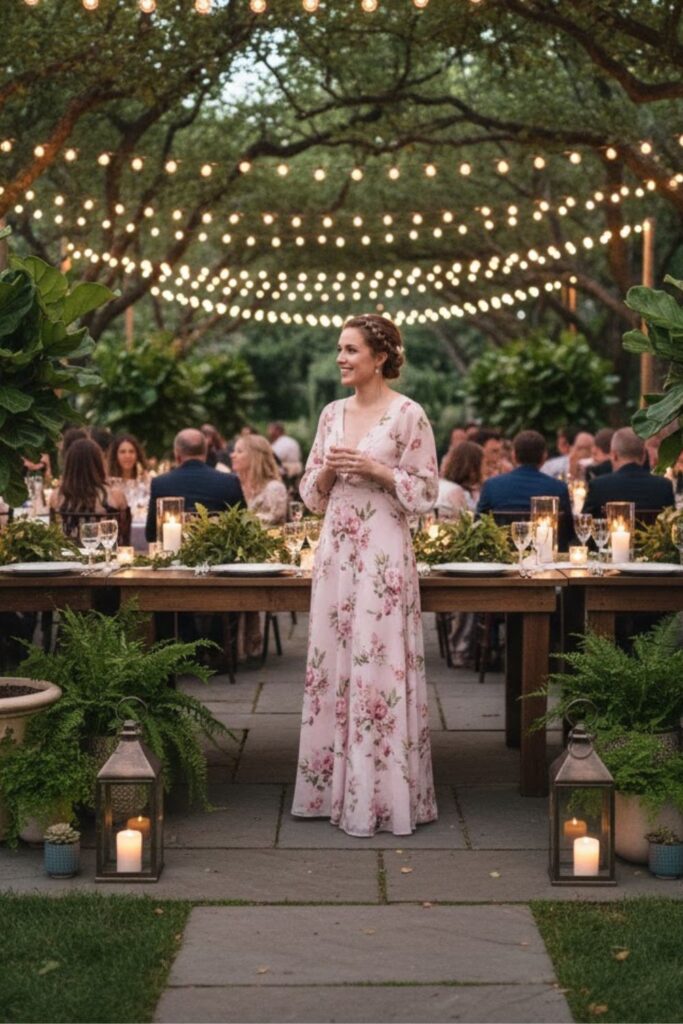 15. Design an Outdoor Garden Reception
