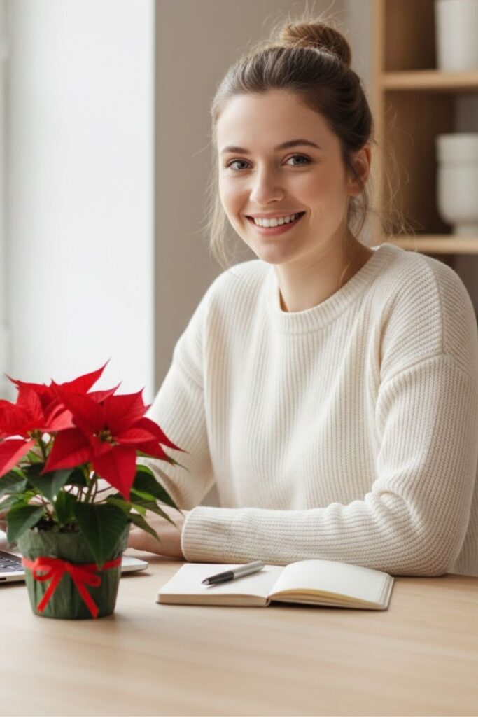 15. Seasonal Desk Plant Refresh
