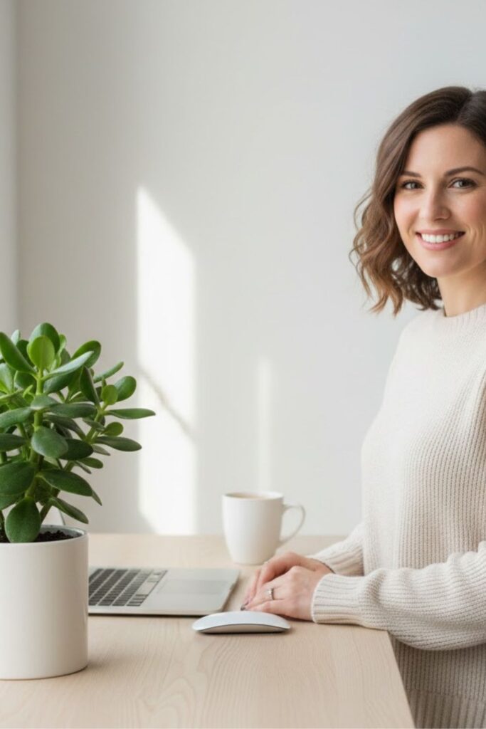 2. Create a Minimalist Desk Display