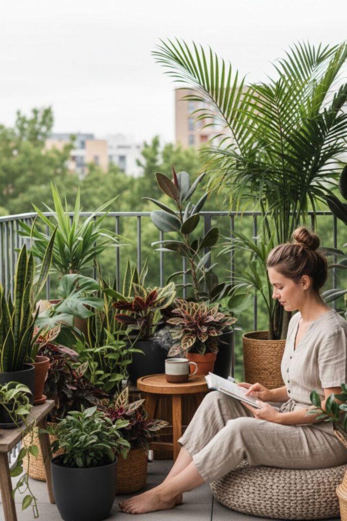 3. Build a Cozy Plant Corner