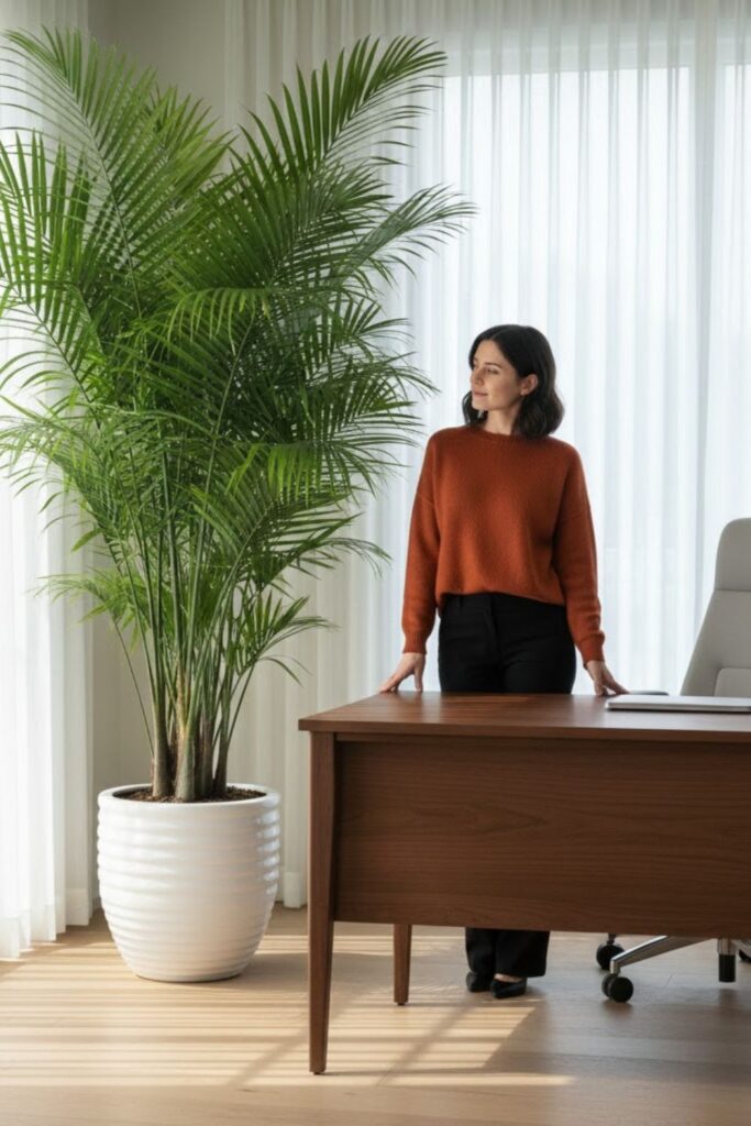3. Statement Floor Plant by the Window