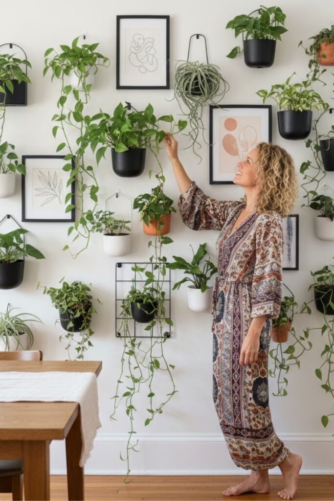 4. Design a Plant Wall for Maximum Impact