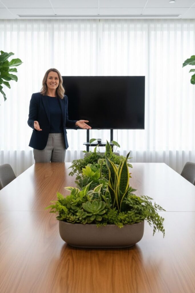 4. Meeting Room Plant Arrangement