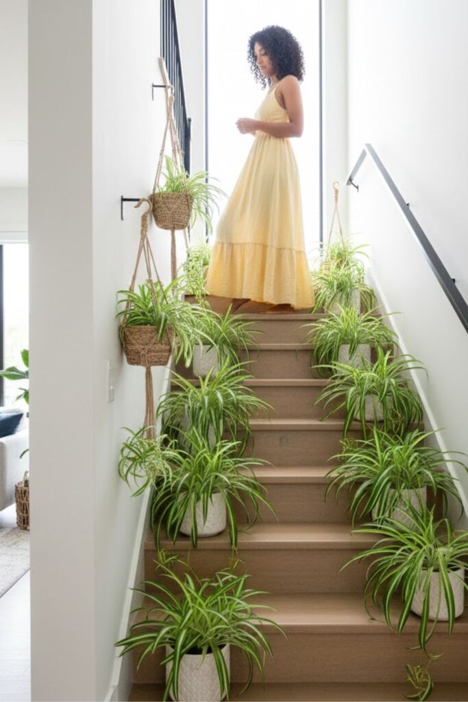 4. Stairway Spider Plant Trail