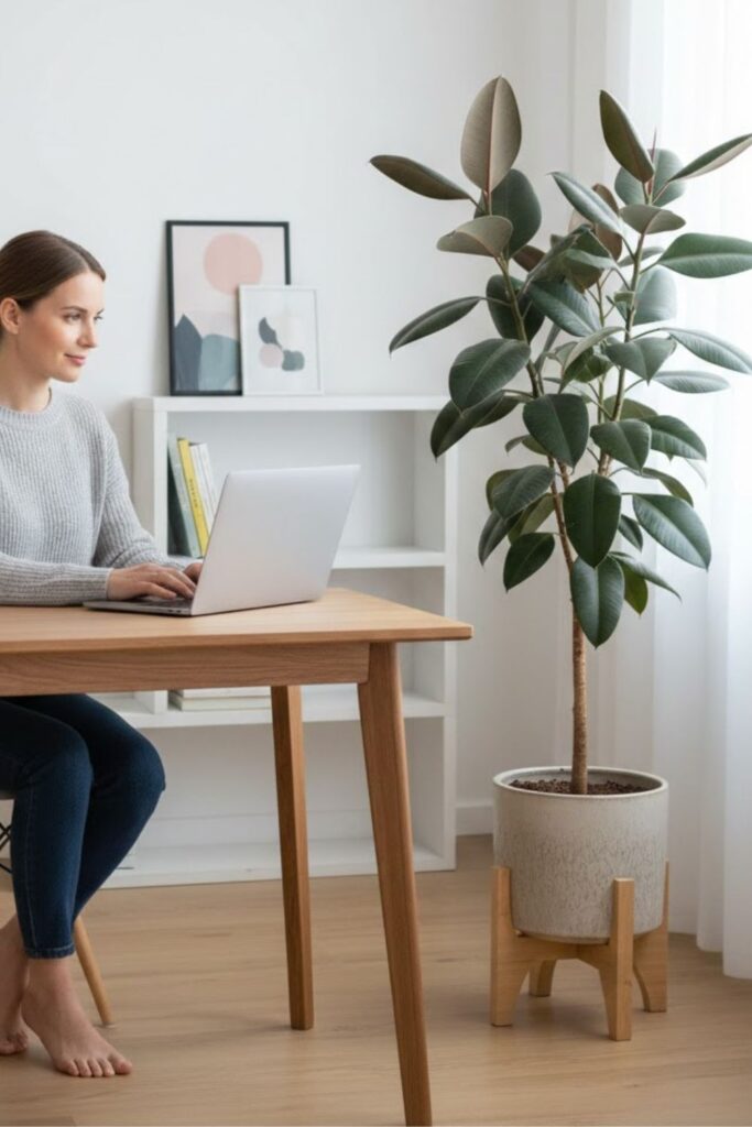 5. Add Life to a Home Office