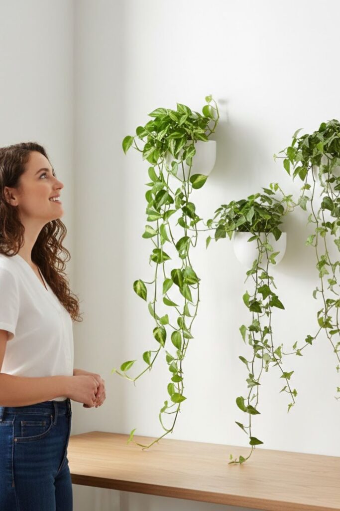 5. Hanging Wall Planter Feature
