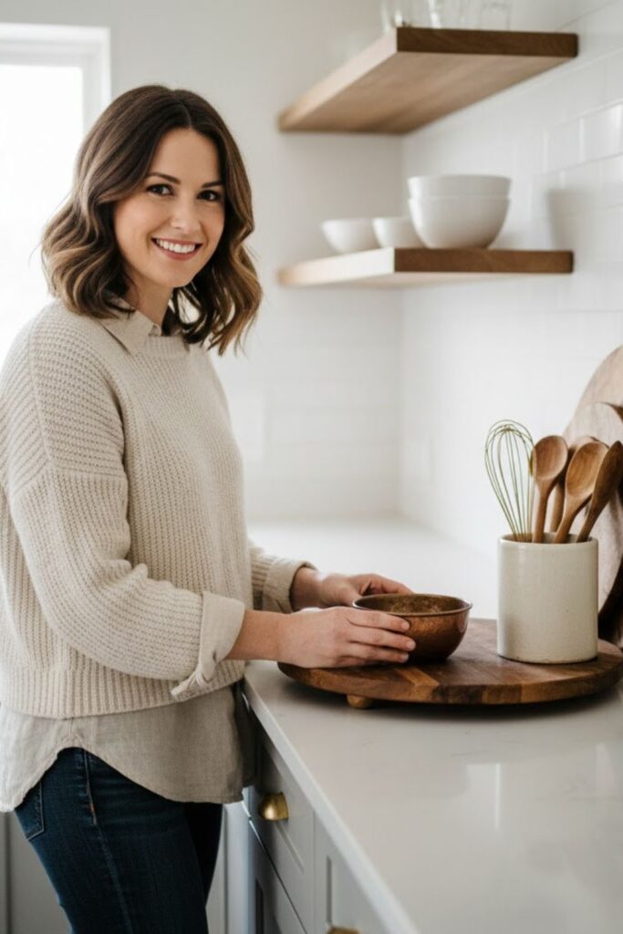 6. Vintage-Inspired Brass or Copper Touches