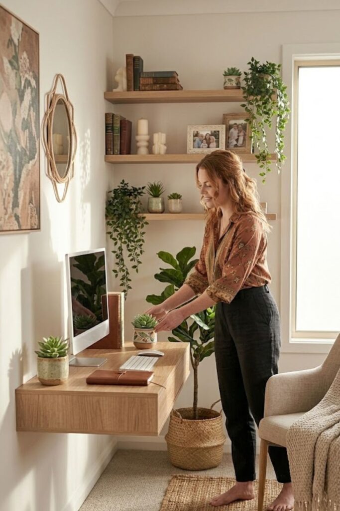 7. Decorate a Home Office for Productivity