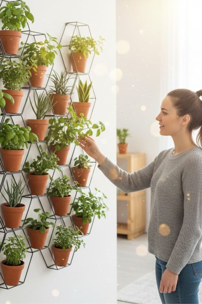 7. Geometric Plant Frame Grid