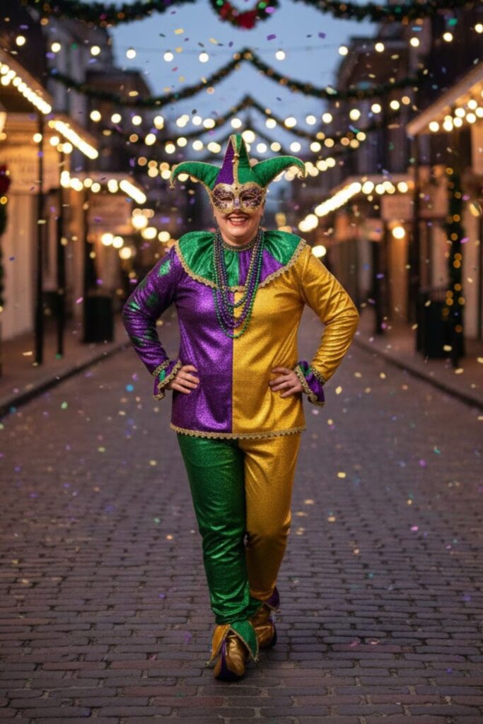 7. Plus Size Jester Costume