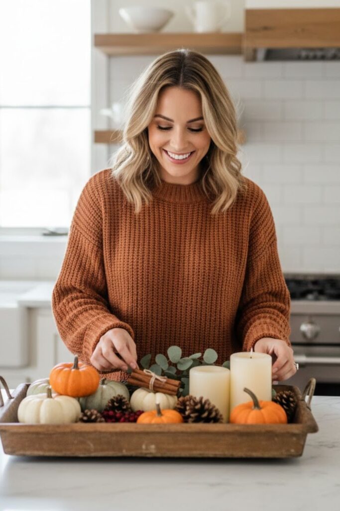 7. Seasonal Tray Decor