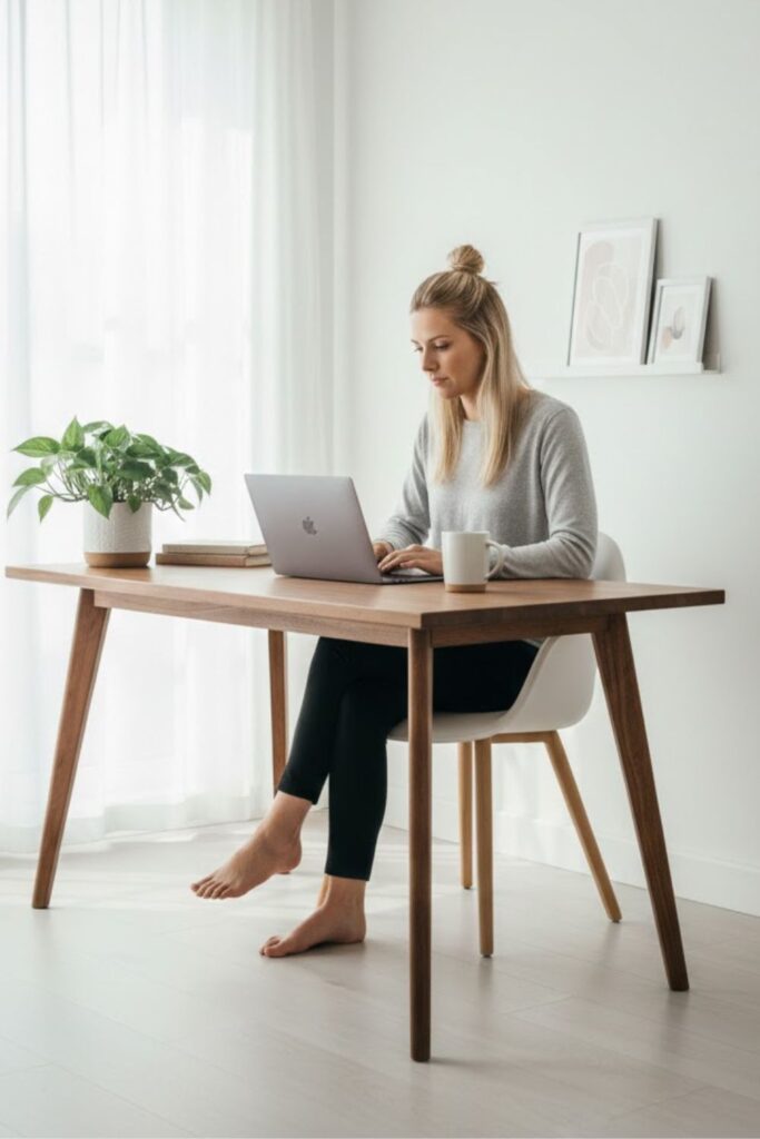 8. Decorate Your Workspace with Green Accents