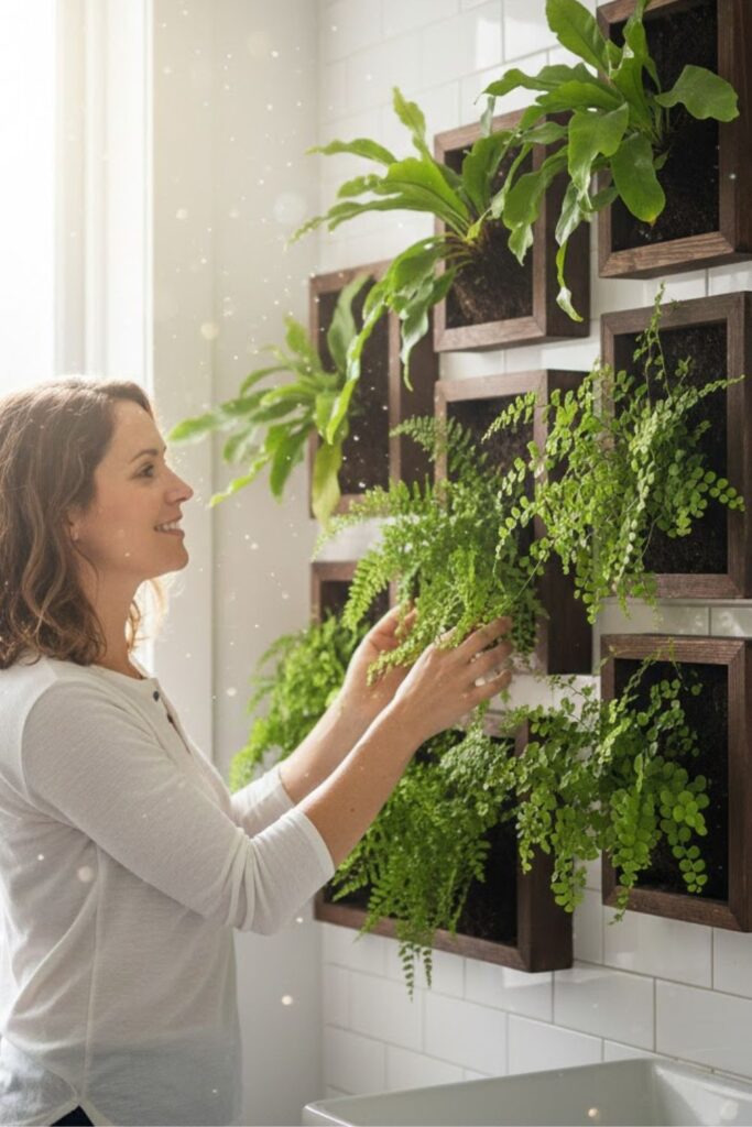 8. Framed Fern Garden