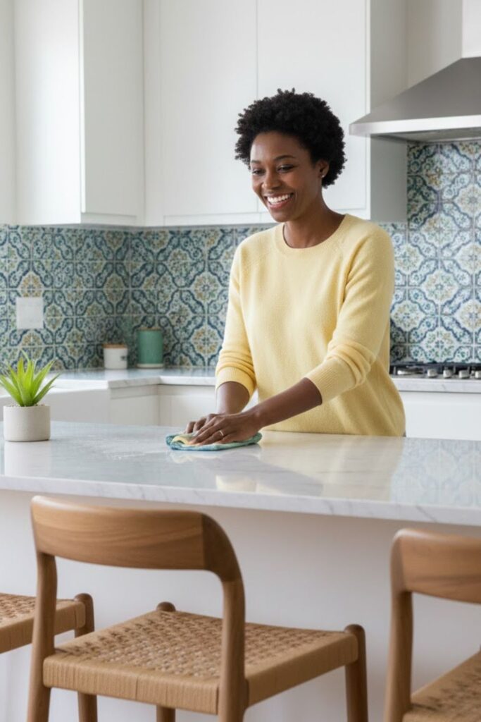 9. Colorful Backsplash Accents