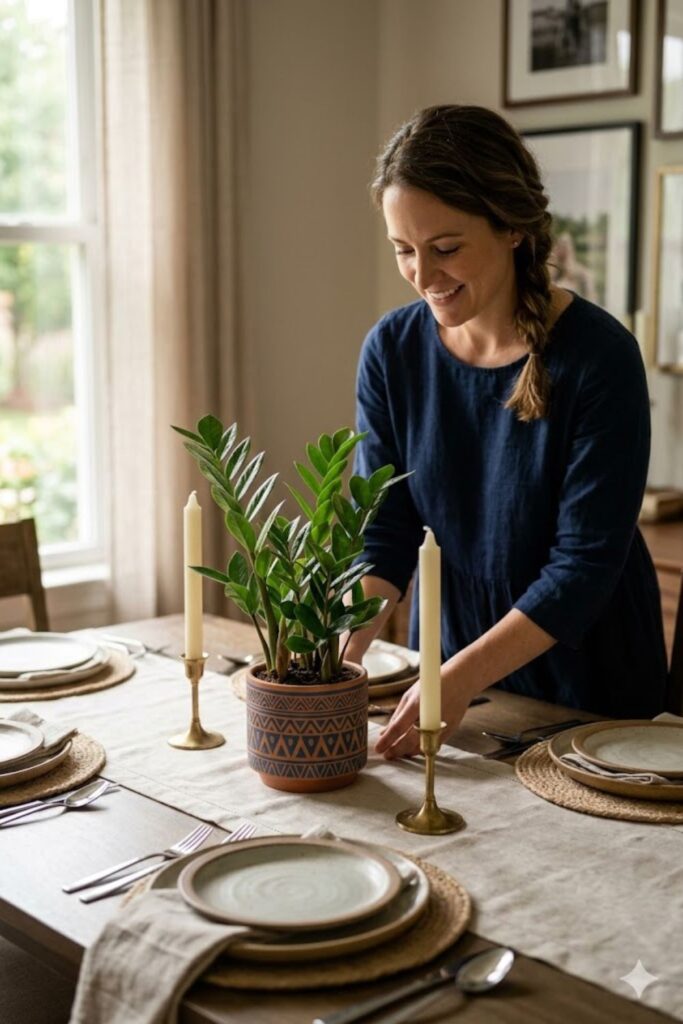 9. Create a Dining Table Centerpiece