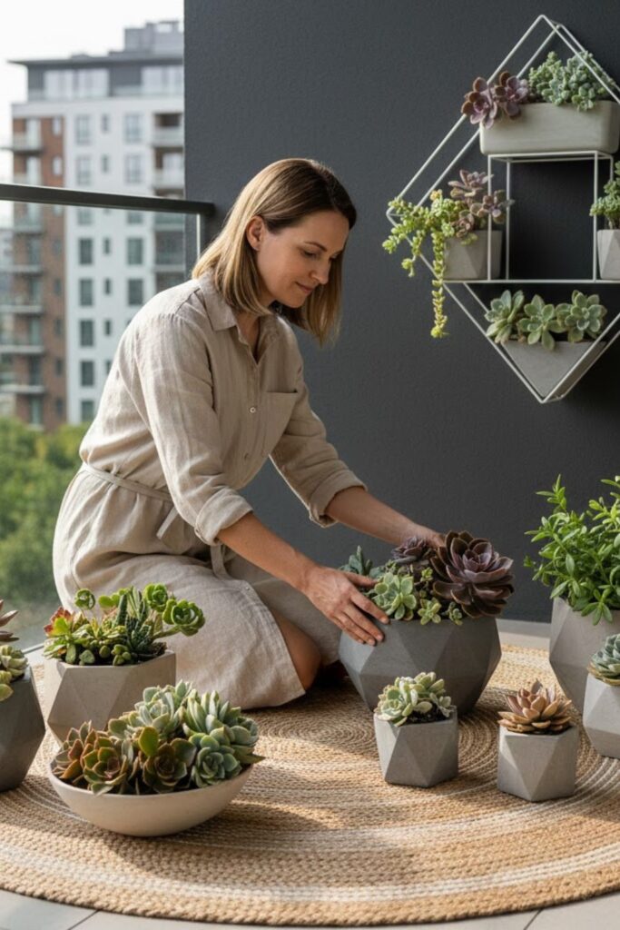 9. Introduce Low-Maintenance Succulents