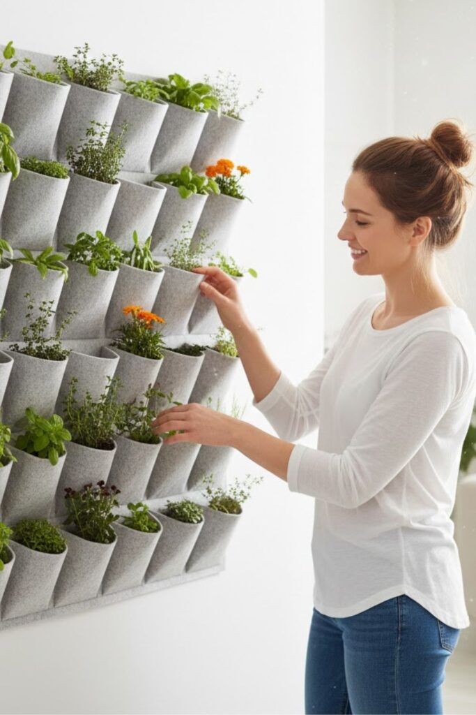 9. Wall Planter Pocket Frames