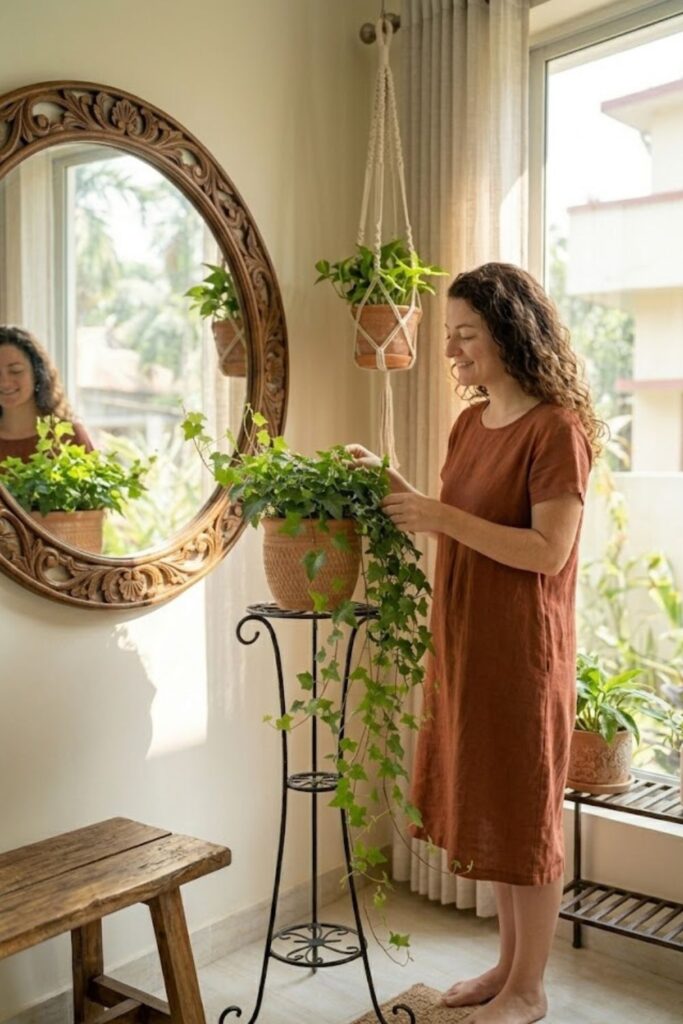 13. Pair Ivy with Mirrors