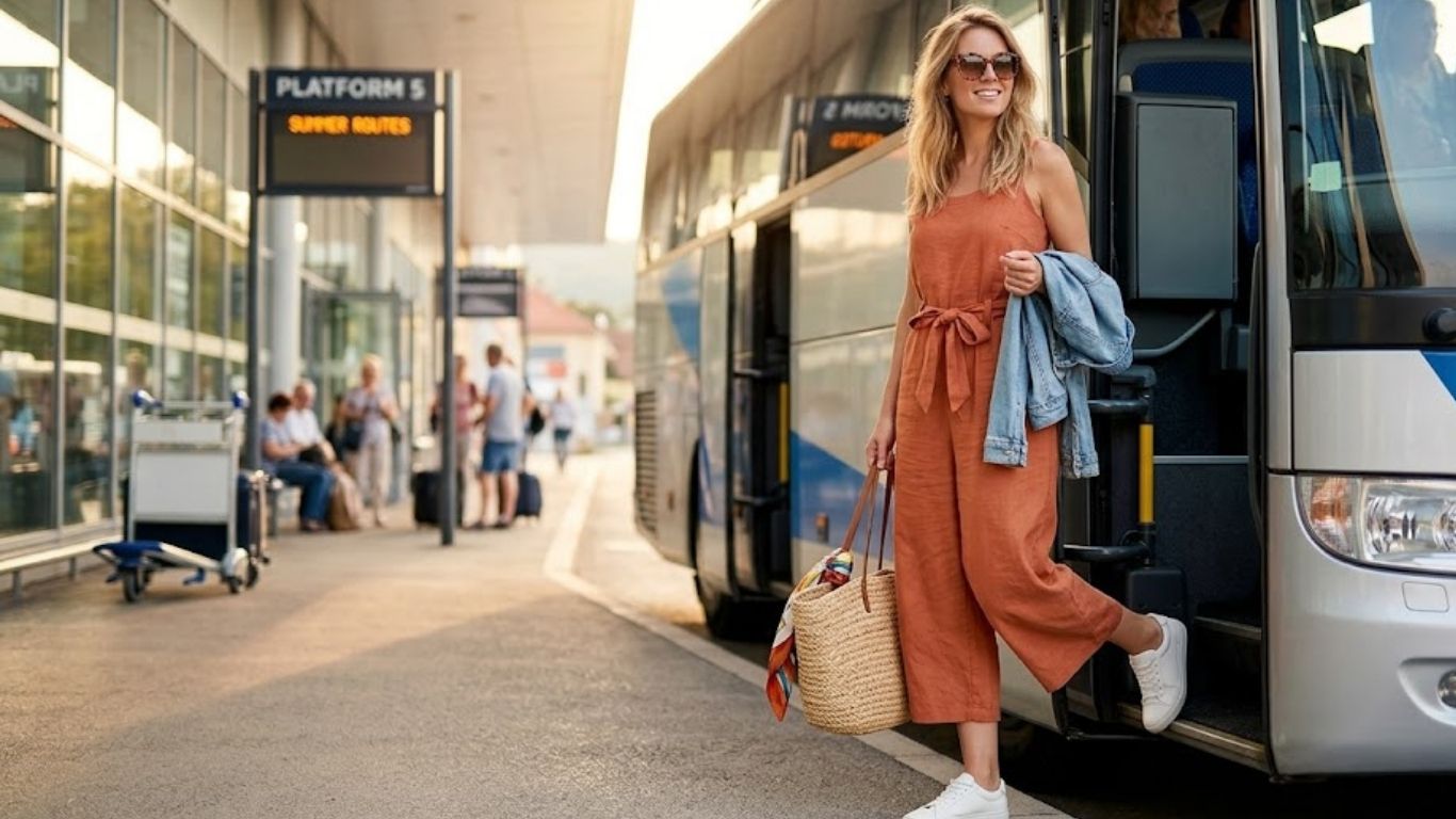 15 Bus Travel Summer Outfits for Comfortable Stylish Journeys
