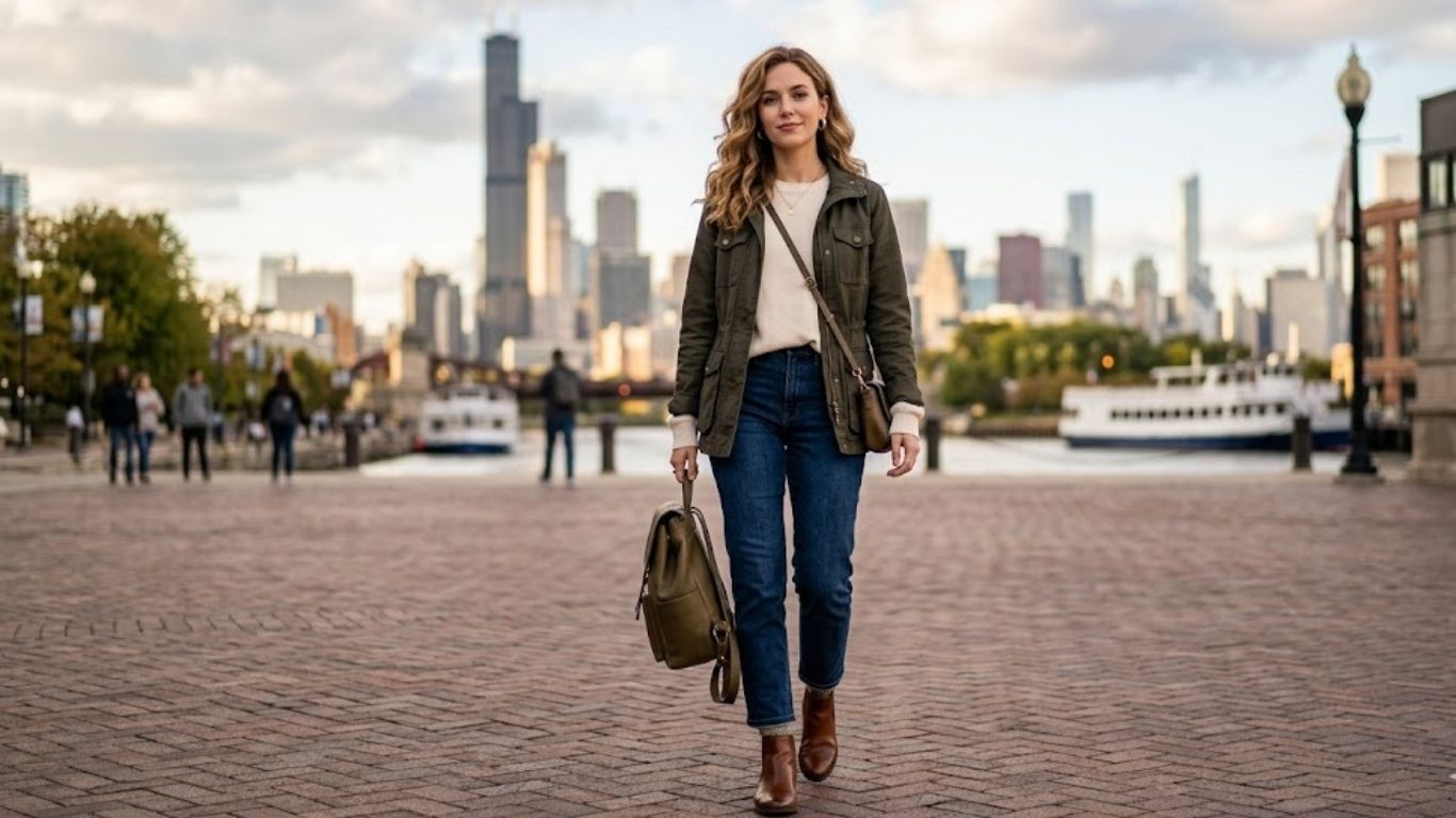 15 Chicago Travel Outfits: Stylish Looks for Exploring the Windy City