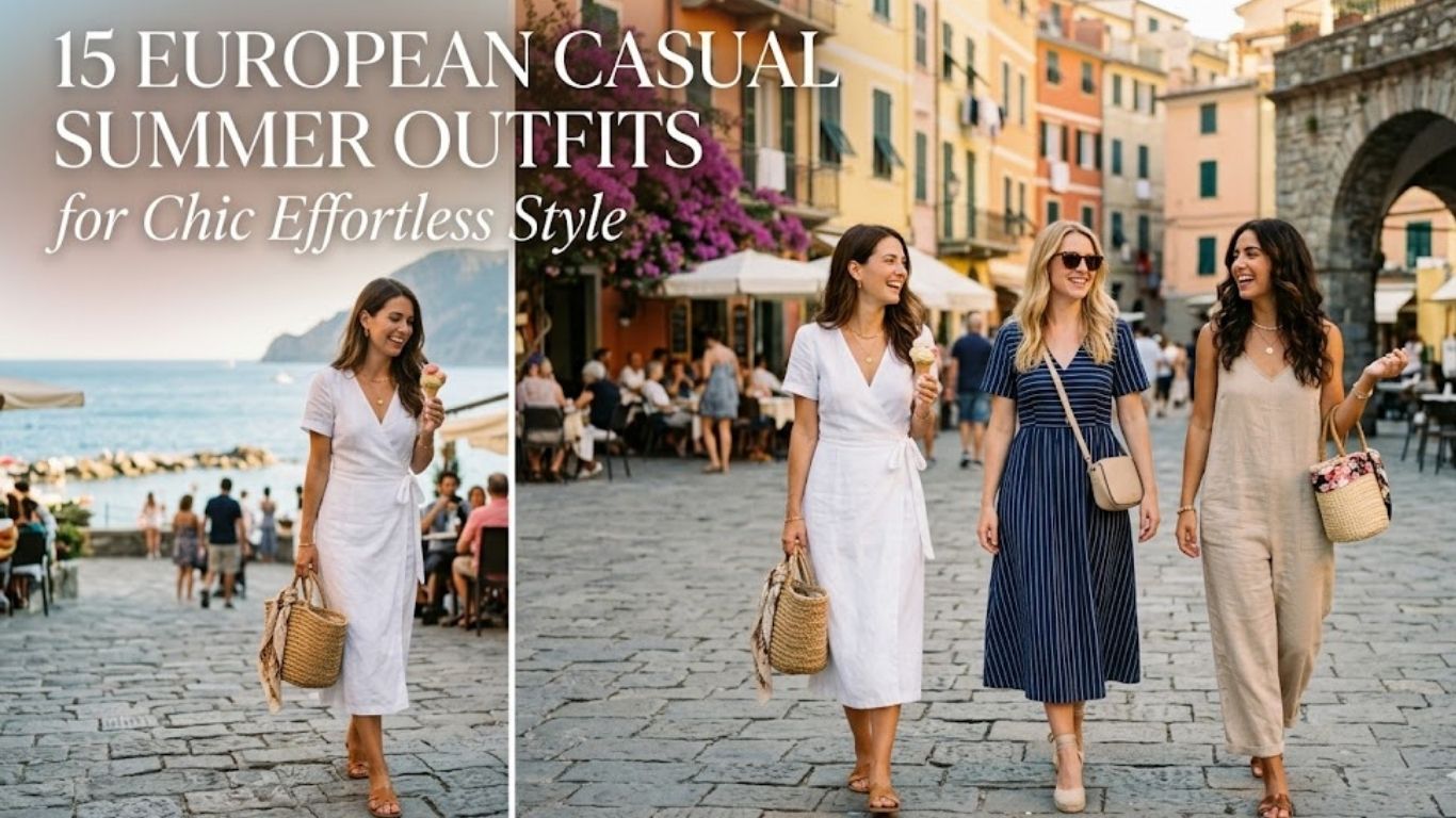 15 European Casual Summer Outfits for Chic Effortless Style