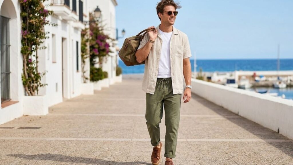 15 Men Summer Travel Outfits
