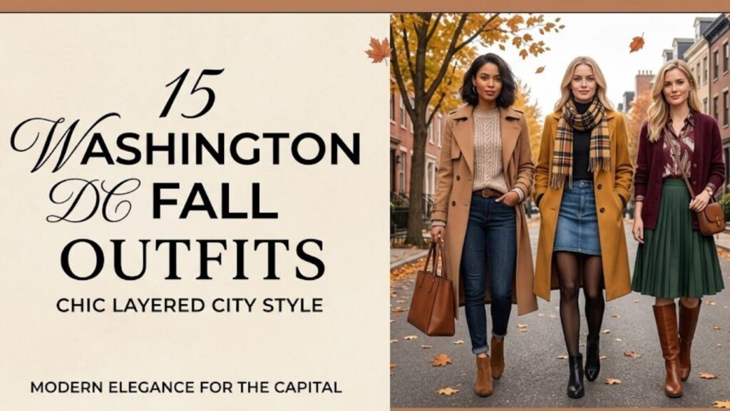 15 Washington DC Fall Outfits