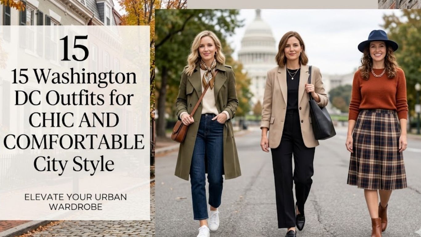 15 Washington DC Outfits for Chic and Comfortable City Style