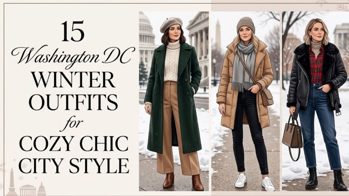 15 Washington DC Winter Outfits for Cozy Chic City Style