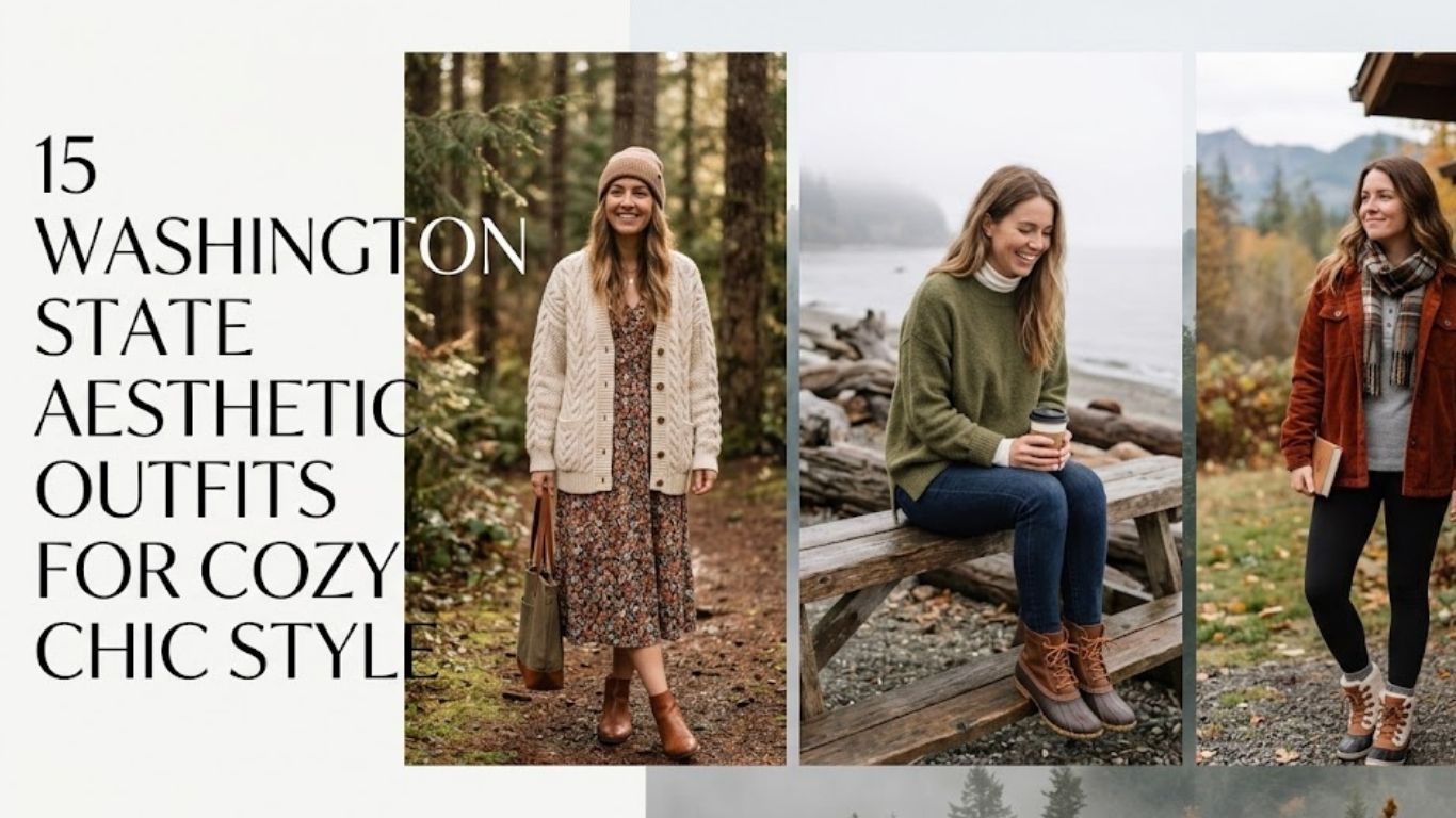 15 Washington State Aesthetic Outfits for Cozy Chic Style