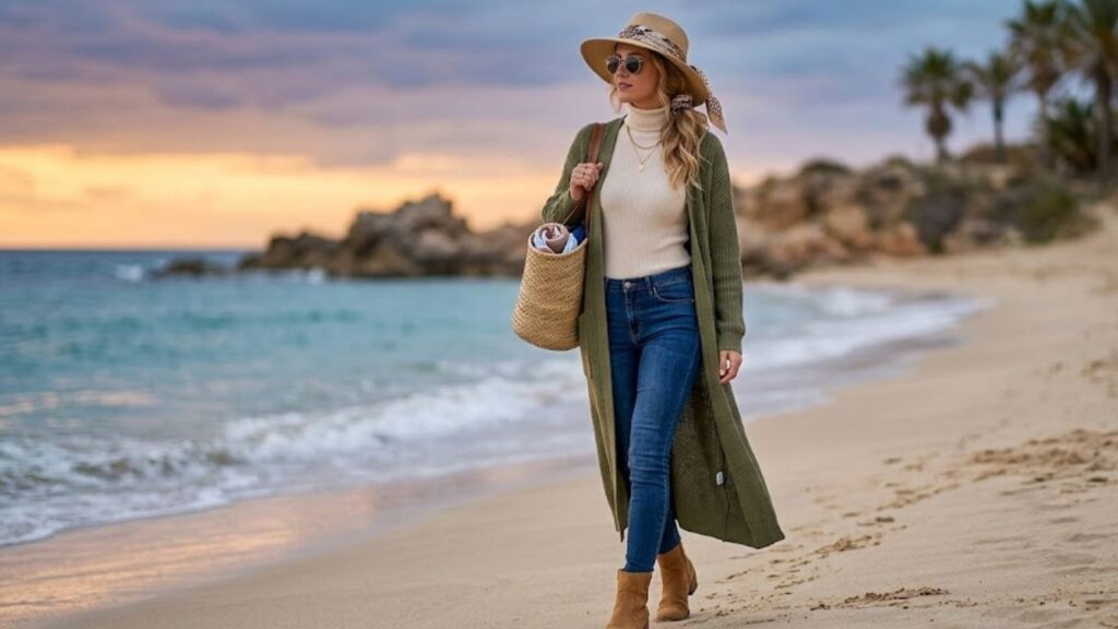 15 Winter Beach Vacation Outfits