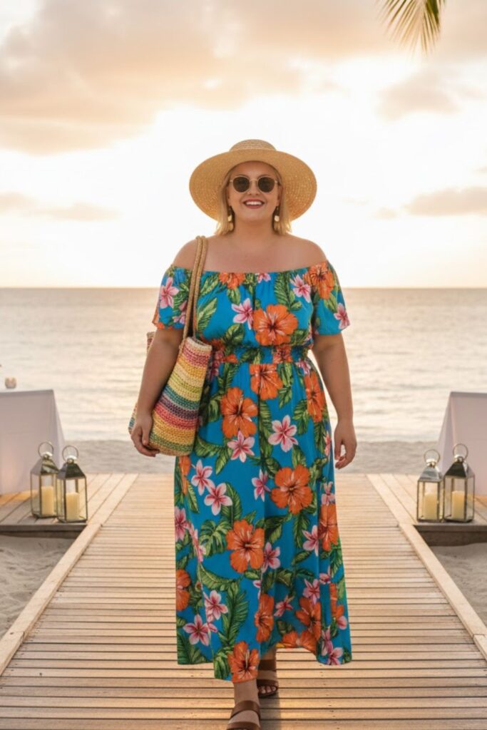 5. Off-Shoulder Dress