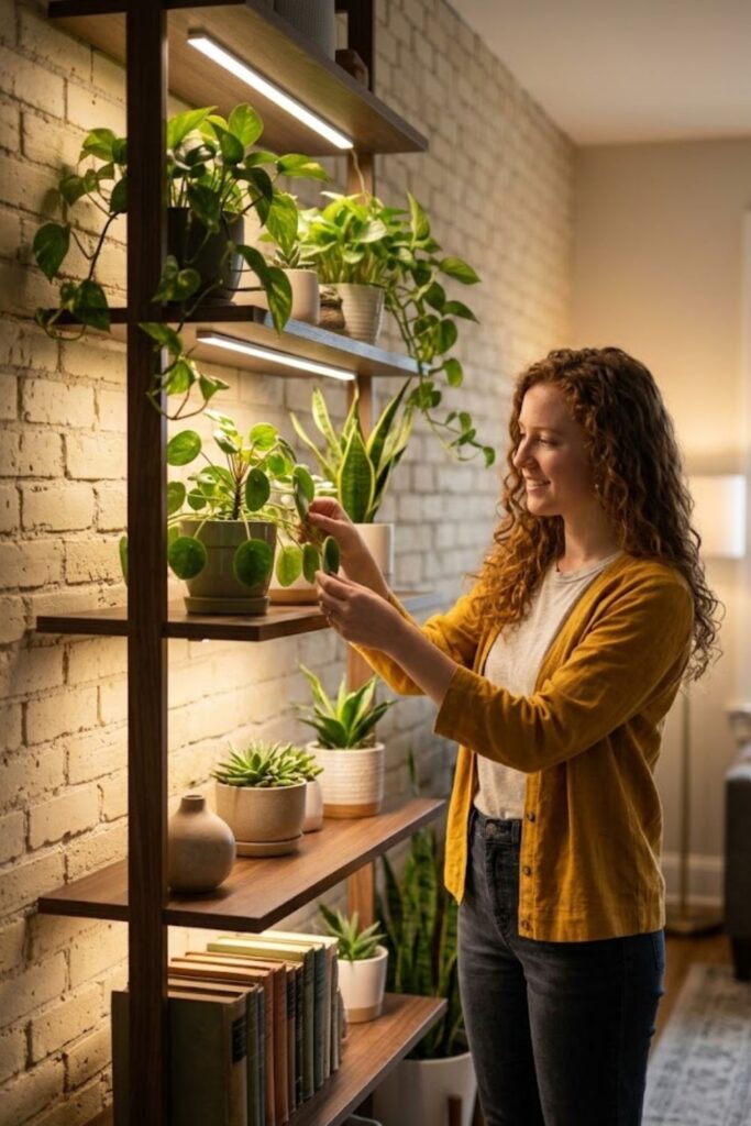 6. Install Grow Lights for Vibrant Displays