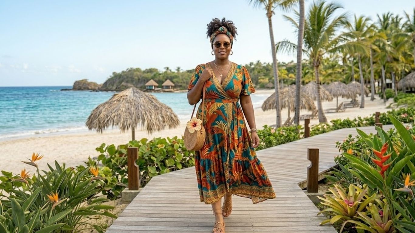 Jamaica Outfits Black Women Plus Size: 15 Stylish Tropical Looks